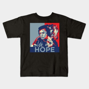 Elon Musk - Hope poster Kids T-Shirt